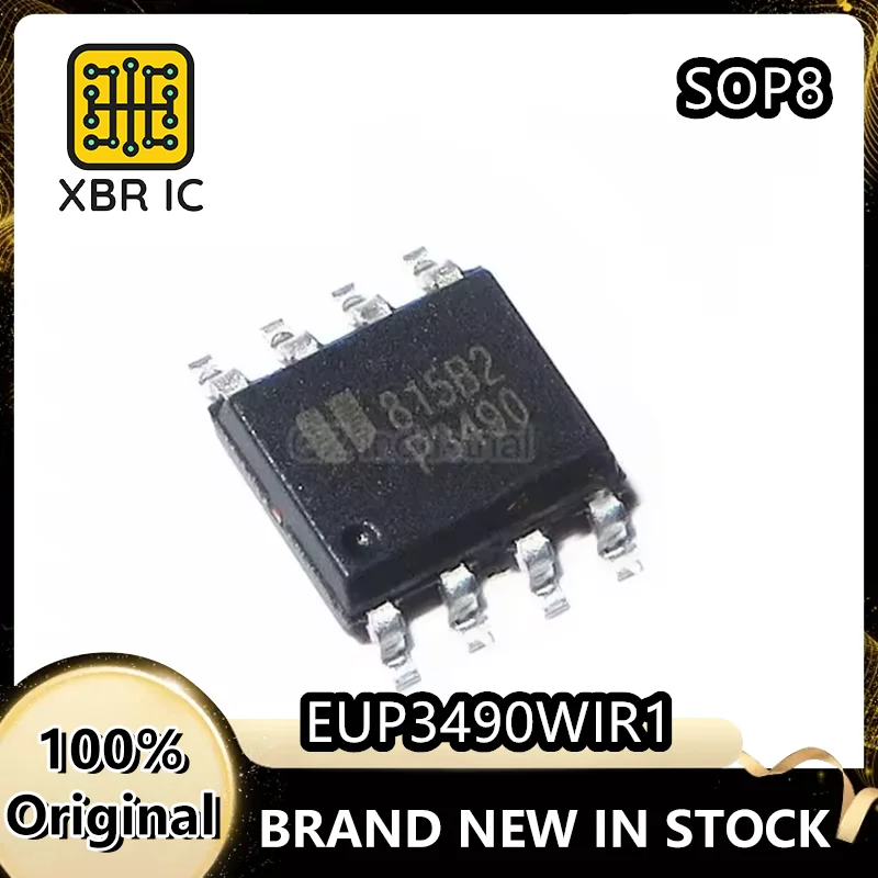 (15/40 piezas) EUP3490 EUP3490WIR1 Silk-Screen P3490 SMD SOP8 Chip de gestión de energía nuevo, genuino y original en stock