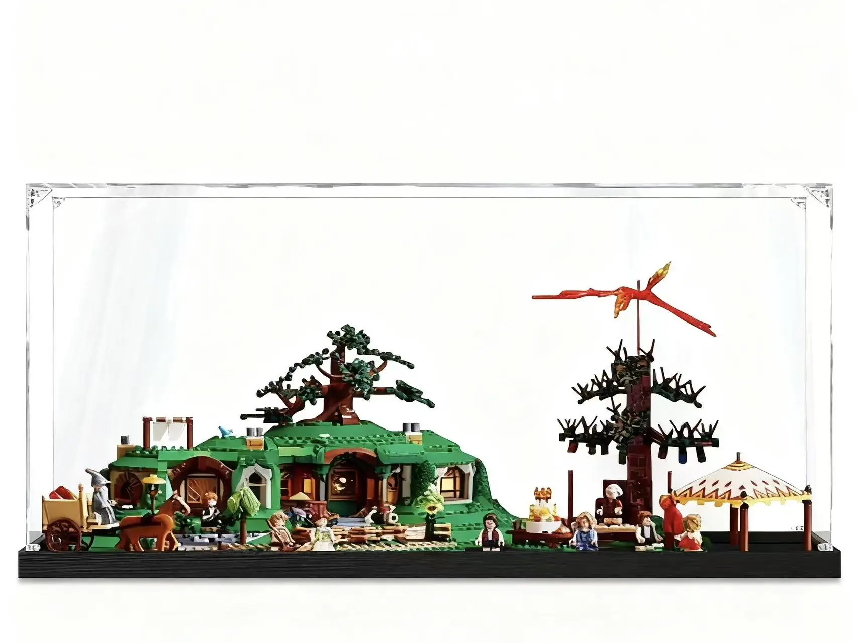 

Новинка 2023 года, 10354, набор строительных блоков с отверстиями, архитектура, набор моделей «сделай сам», подарки на день рождения и Рождество для детей и взрослых