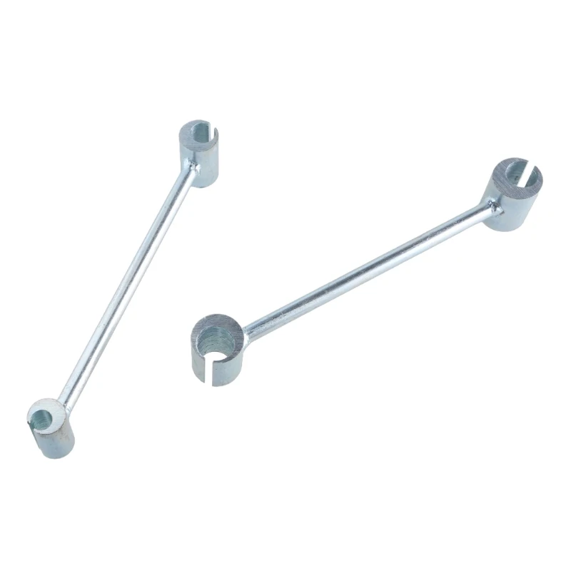 Herramienta reparación bisagras puerta, herramienta mano, llave ajustable, 2 uds.