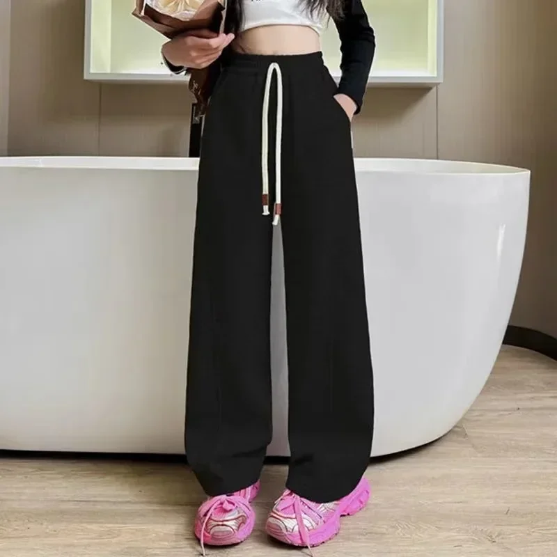 RAISE YOUNG 4-14 Jahre Mädchen-Sweathose mit Seitenstreifen, Junior-Sporthose mit Elastischem Bund, Schulmädchen-Gerade Hose mit Hundemotiv – Detail 15