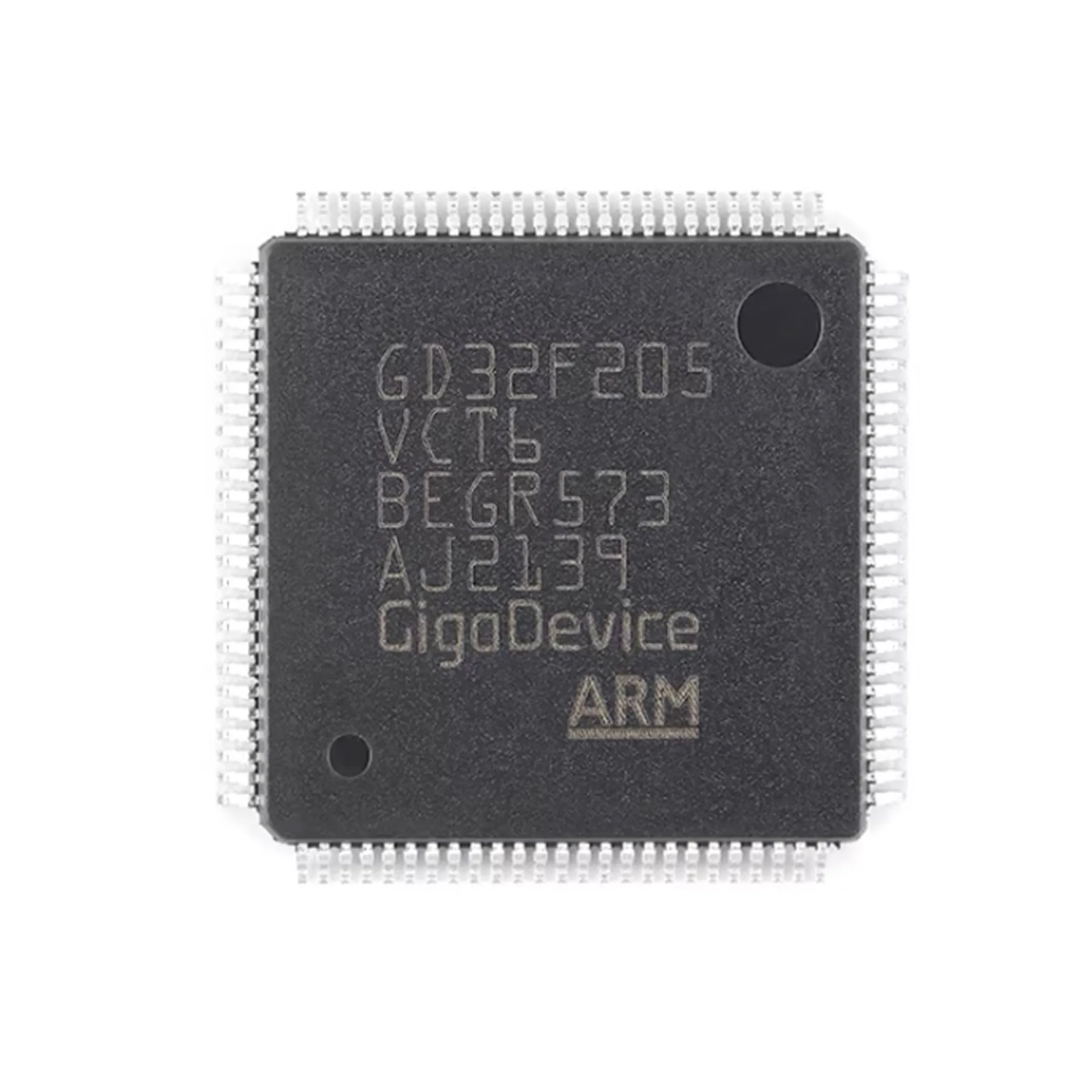 1pcs Genuine GD32F205VCT6 LQFP-100 ARM Cortex-M3 32-bit Microcontroller Unit (MCU) Chip