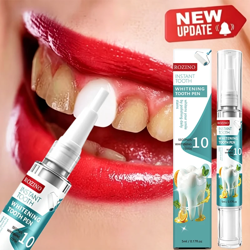 Gum Gel Pen/Deeply Cleans Mouth Stains and Refreshes Your Breath - Easy-To-Use Dental Pen - Perfect for Home and Travel Use, Cleans Teeth Stains, Cares for Gums, Whitens Teeth, and Provides Oral Care - Suitable for All Purposes
