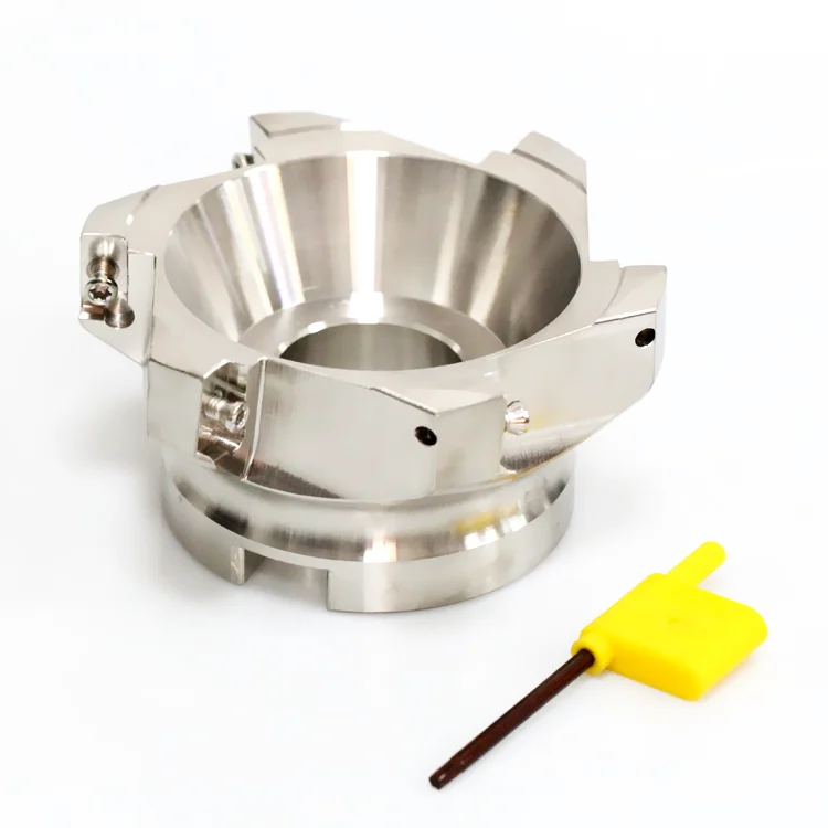 

Сменная торцевая фреза Koves BAP400R-100-32-6T с твердосплавной вставкой APMT/APKT1604 для фрезерного станка с ЧПУ