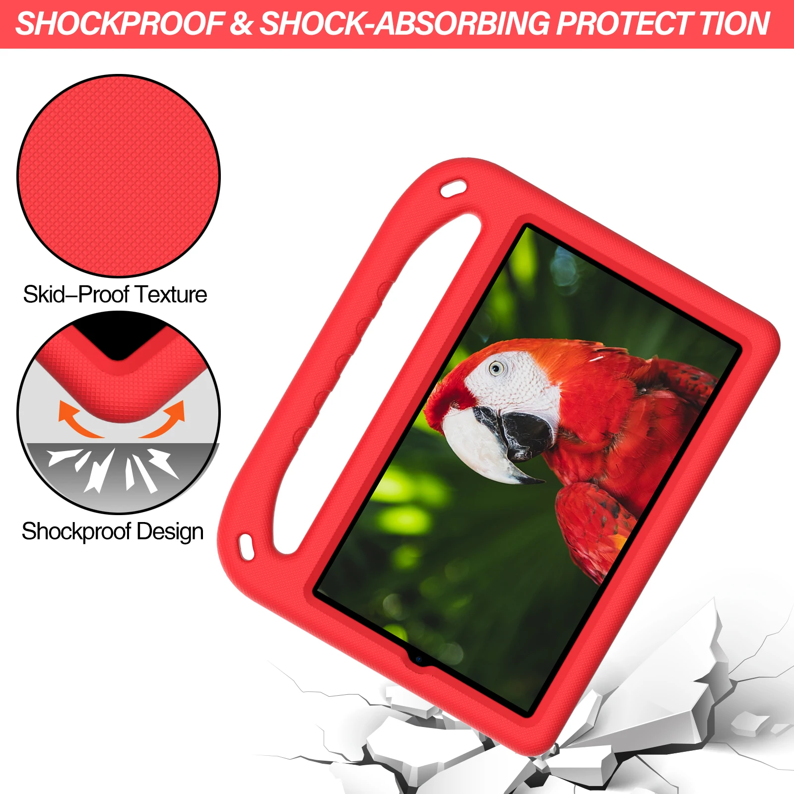 For Huawei Matepad 10.4 T10 9.7 T10S 10.1 MediaPad T3 10 9.6 T5 10 10.1 M6 8.4 M5 Lite 8.0 T8 Case Shockproof  Stand Cover