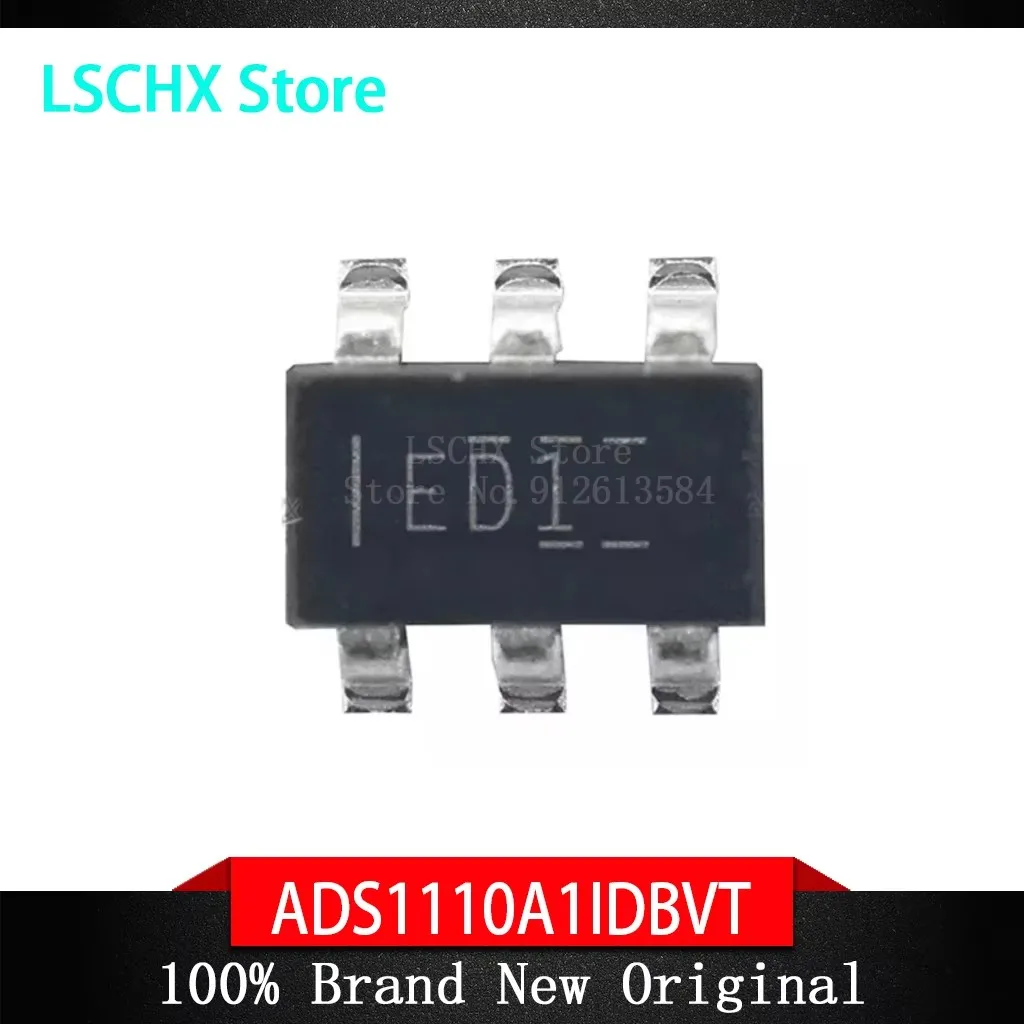 5pcs ADS1110A0IDBVR ADS1100A0IDBVR ADS1115IDGSR ADS1110A1IDBVR ADS1015LIDGSR  ADS1118IDGSR analog-to-digital converter