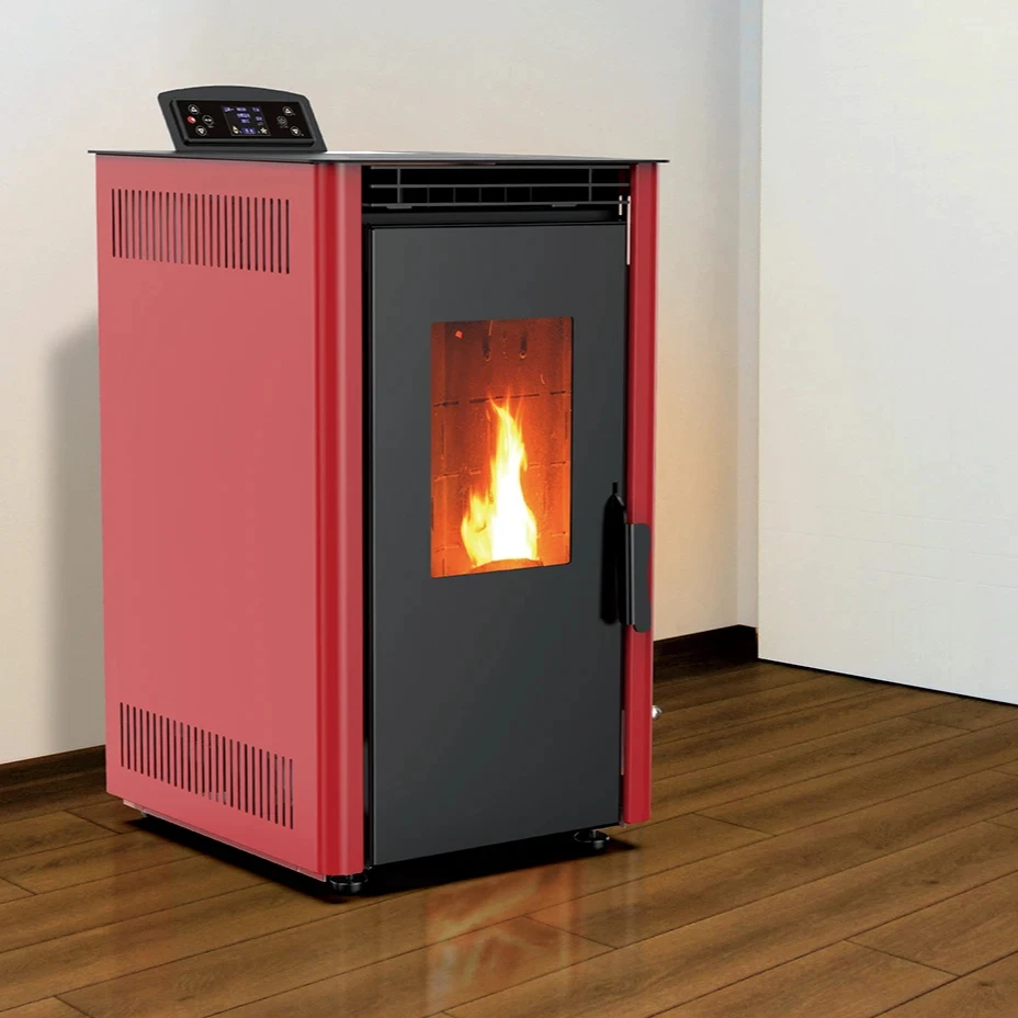 KT0702A صديقة للبيئة واي فاي التحكم عن بعد فرن الحبيبات المتين الحديث الذي لا يدخن، فرن سخان الموقد بيليه