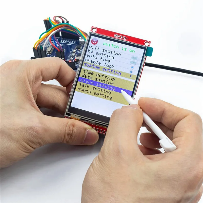 B30C-2Pcs 2.8 بوصة 240X320 SPI TFT وحدة عرض إل سي دي SPI المنفذ التسلسلي 51 محرك ILI9341V LCD وحدة المنفذ التسلسلي STM32