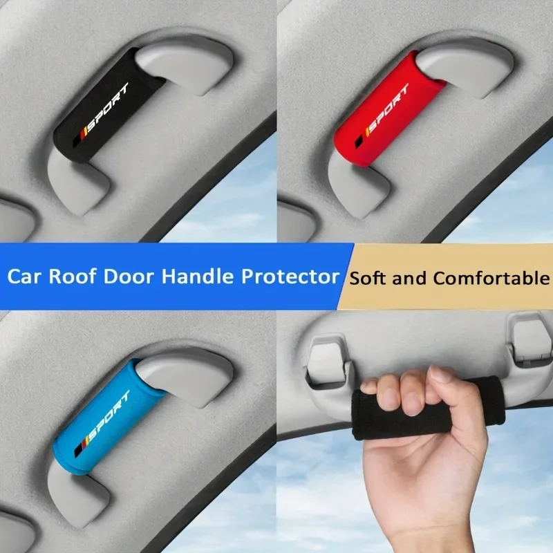 1 pcs Fluff Car Roof Door Handle Protector Car Armrest Cover, Fit for Vehicle Use, Can Be Freely Matched To Decorate Your Car