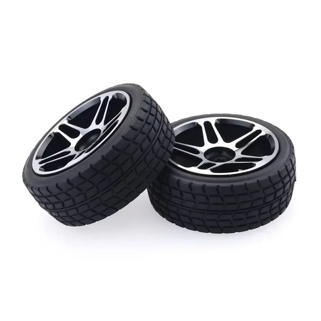 4 peças adequadas para WLToys 1:12 1:14 1:18 acessórios de carro RC 124016 124017 124018 124019 144001 A959 e outras rodas de atualização de metal