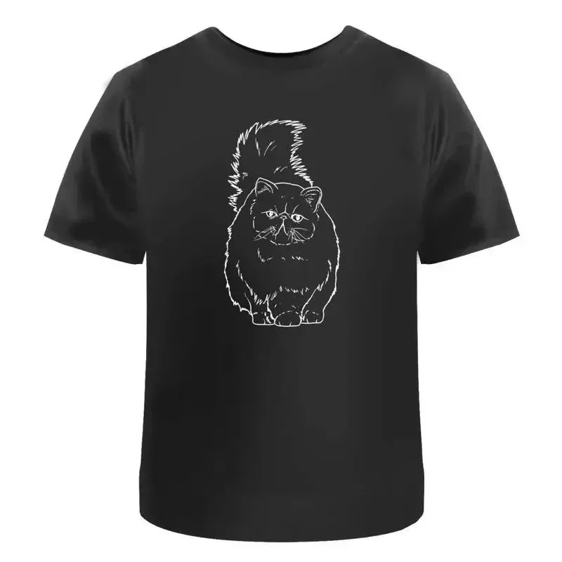 Persian Cat' Cotton T Shirt Ta035500