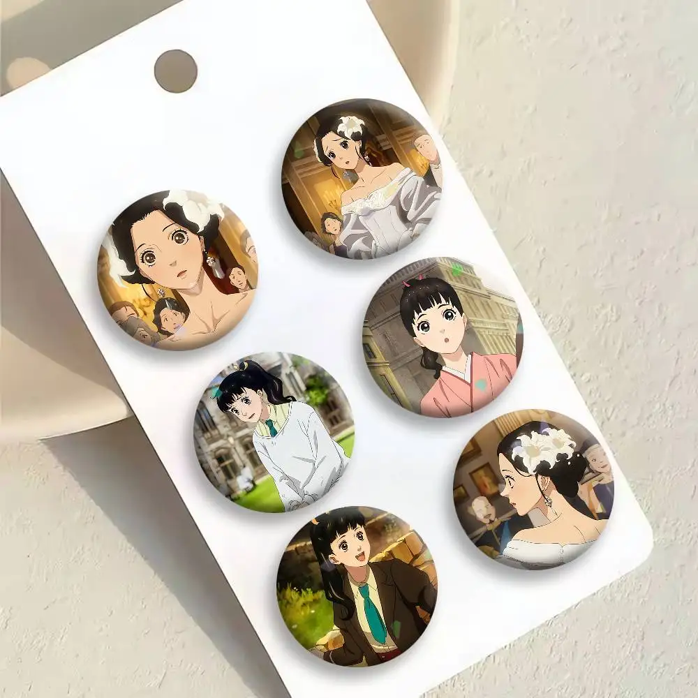 Love Through a Prism Lili Ichijoin Brooches Cartoon Badge Pins Backpack Hat Accessories Friend Gift