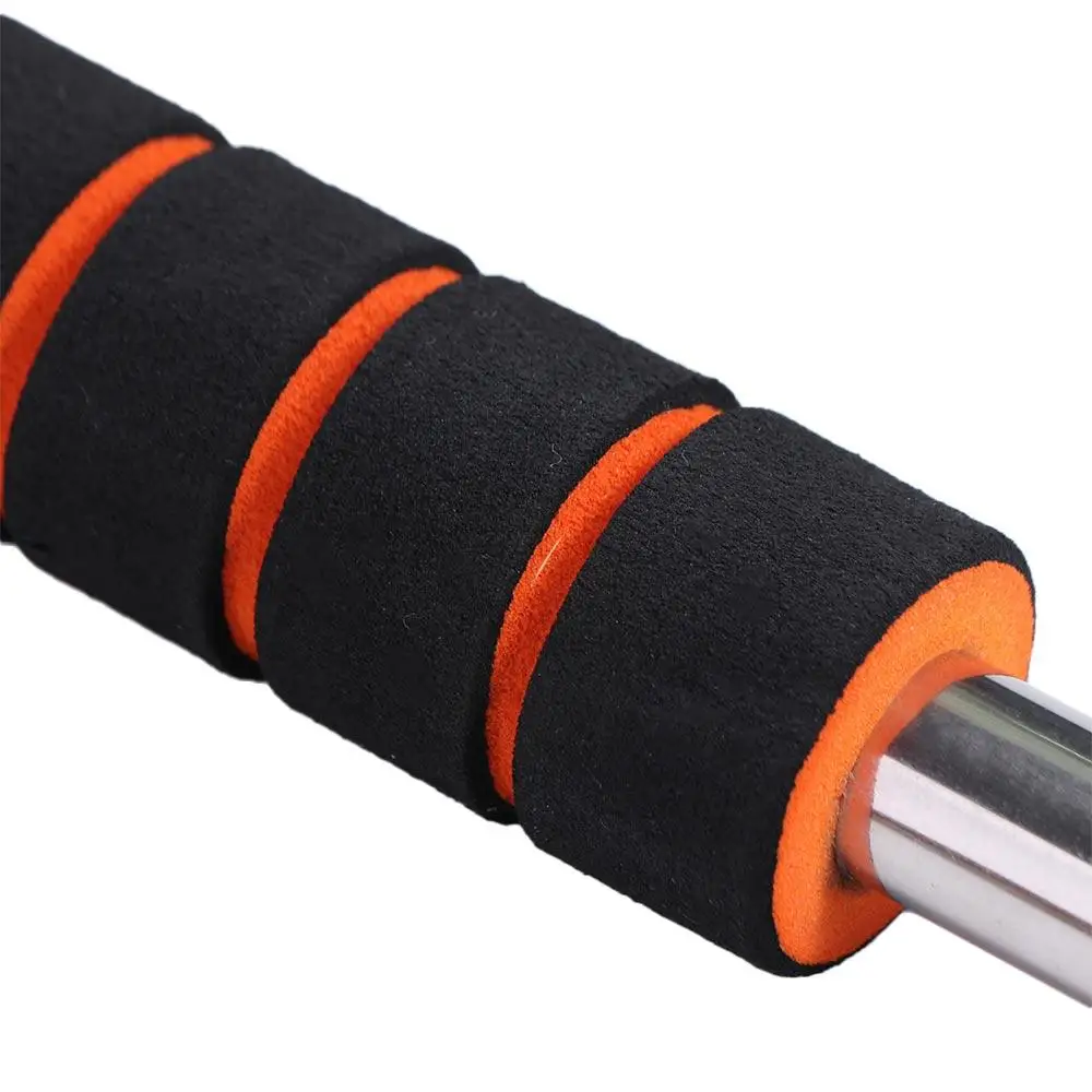 Tourist Stainless Steel Pole Flag Portable Handheld Telescopic Flag Pole Sponge Handle Tour Guide Flagstaff Teachers