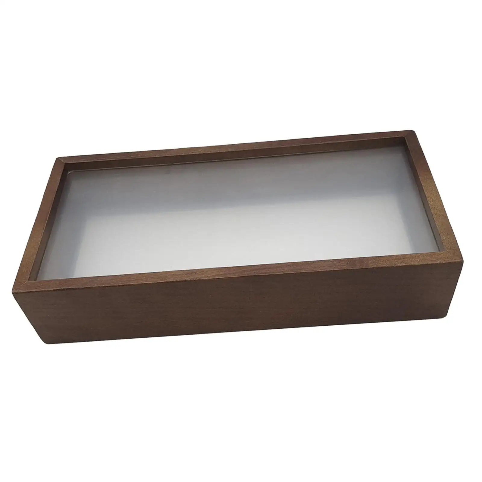 Wooden Shadow Box Frame Display Case, Keepsake