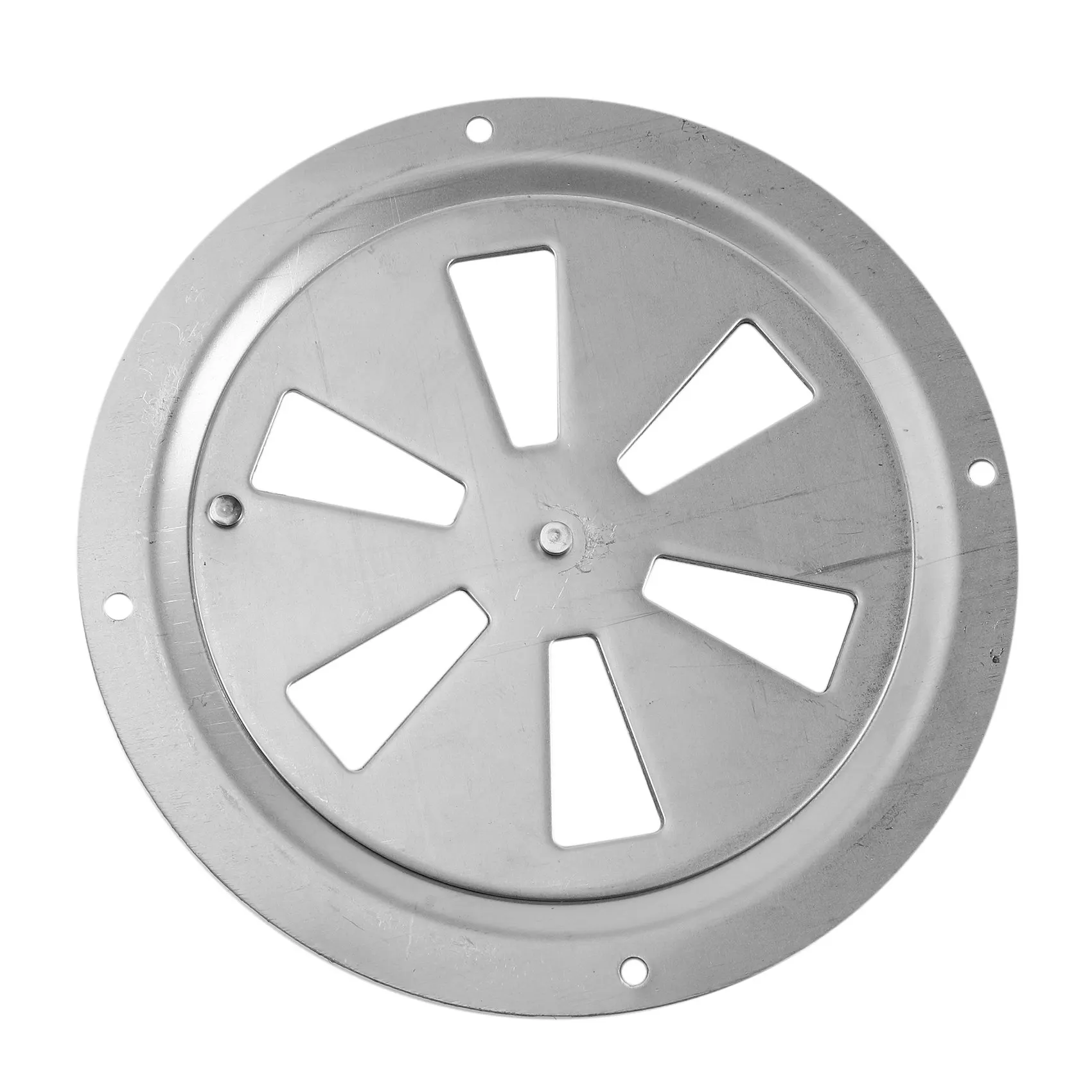 HOT Round Air Louver Vent & Side Knob Opening Grille Cover Marine Boat RV 316 Stainless Steel Ventilation Louvered Vent