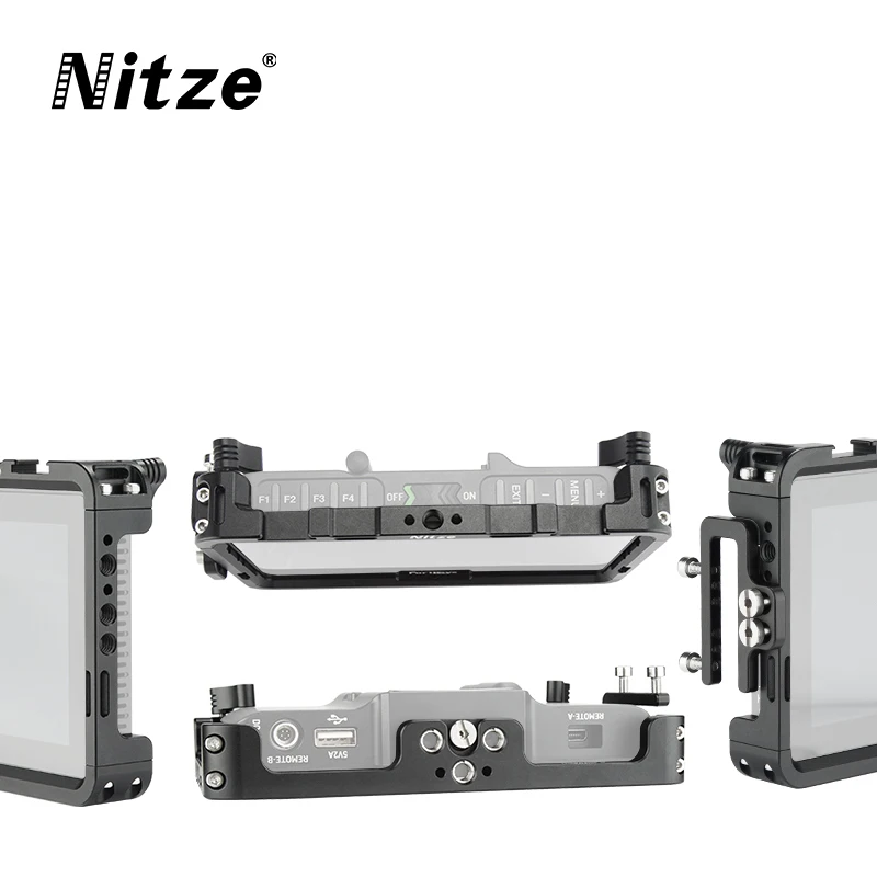 Nitze Monitor Cage For Portkeys LH5P II LH5P 5'' Wih HDMI Cable