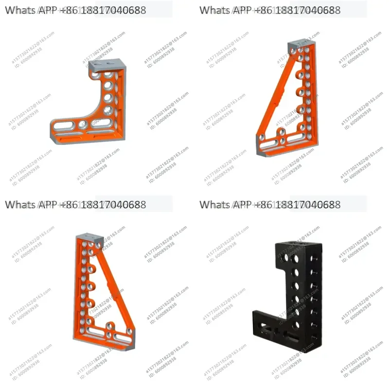 1PC 3D Welding Fixture Quick Tooling Angle Iron Support Platform Flexible Positioning Angle Ruler Piece