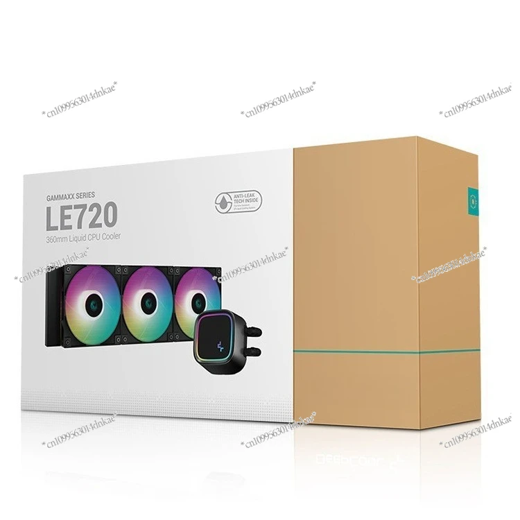 LE720/520 Ice Element 360 Cpu Water Cooling Radiator ARGB Light Fan Pwm Speed Regulation
