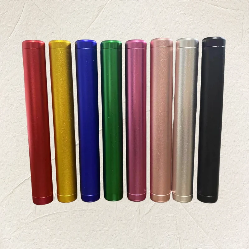 Holder Aluminum Alloy Storage Tube Cigar Tube Moisture-proof Anti-fall Sealed Tube Gadgets for Men Cool