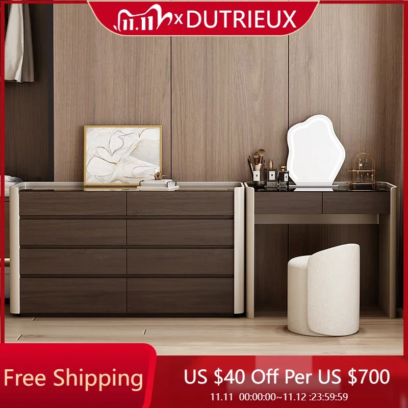 

Bedroom Makeup Vanity Table Mirror Desk Chair Storage Drawers Accessories Dressing Table Small Penteadeira Postmodern Furniture
