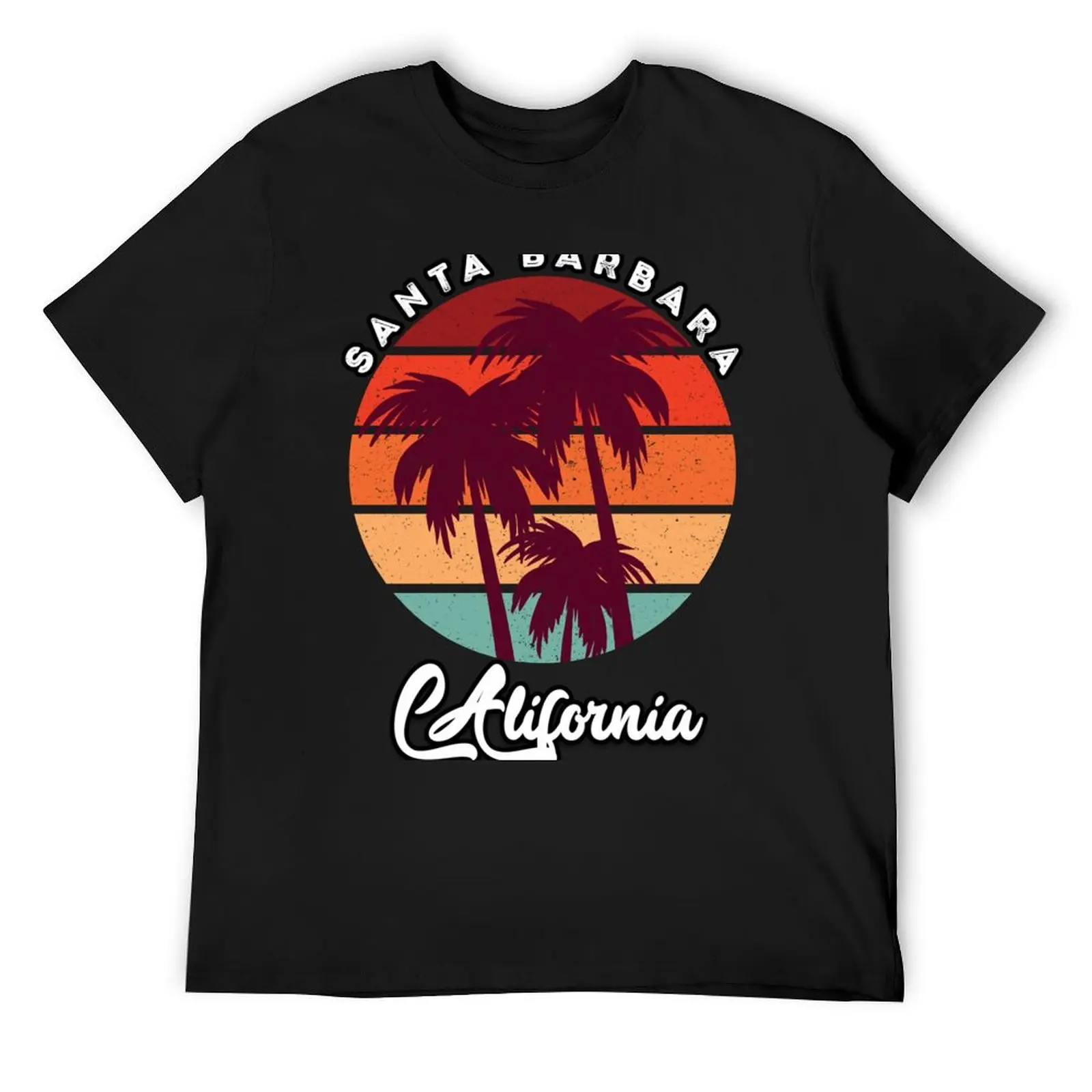 santa barbara - santa barbara T-Shirt custom shirt cheap stuff aesthetic clothes customs design your own Men's t-shirt