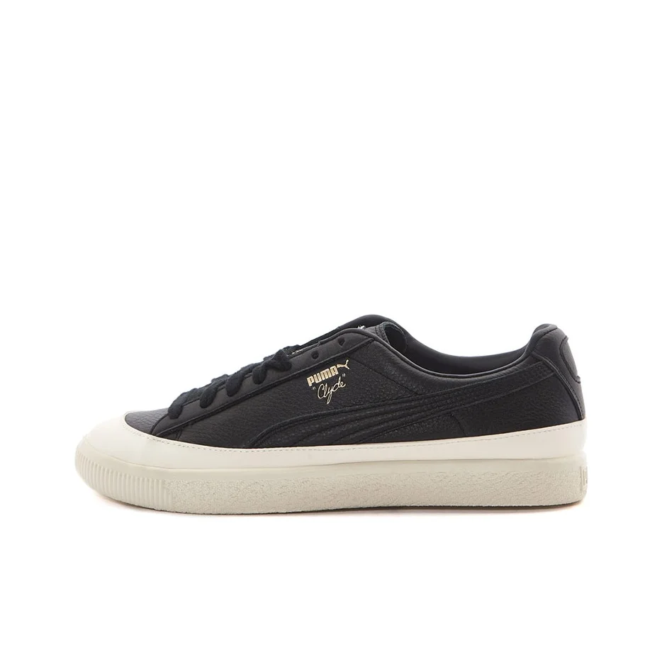PUMA Skateboard Shoes Unisex Low Top Black/White 366986-02