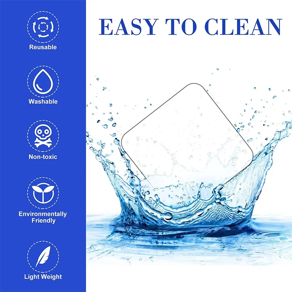 Square Double Sided Tape Super Strong Adhesive Heavy Duty Washable Sticker Pads Removable Waterproof No Trace Mounting Tape