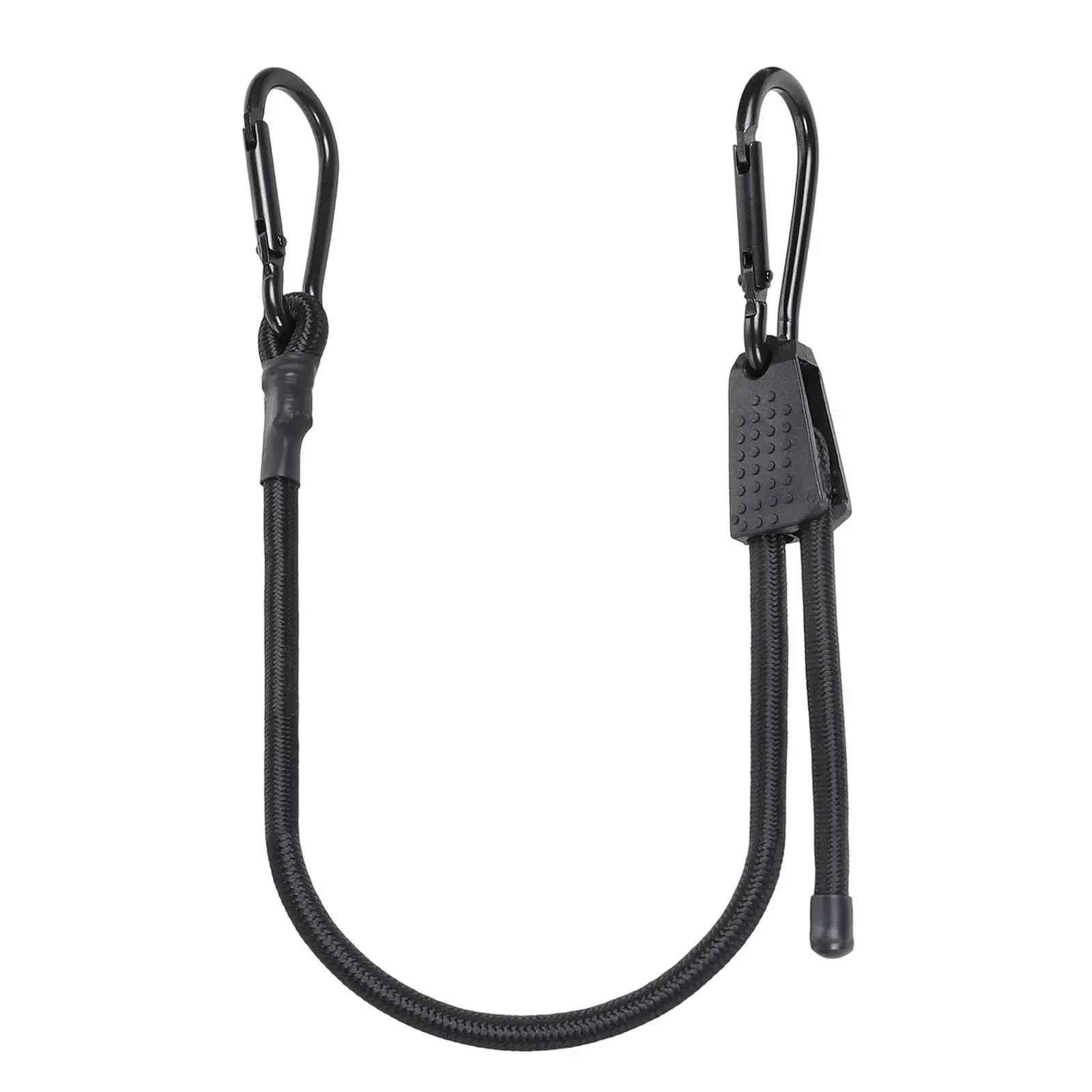 Bungee Cord Black Cargo Rack Cord Luggage Carrier Bungee Strap Luggage Carrier Rope for Biking Outdoor Travel
