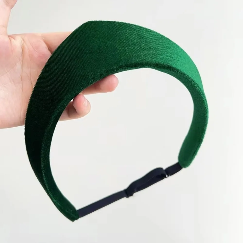 New Velvet Women Headband Smooth European and American Hairpin Headband Hair Hoop Lady Headwear
