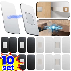 Magnetic Cabinet Door Catches Invisible Ultra-Thin Soft-Catch Drawer Closer Stop Magnet Closet Cupboard Furniture DIY Fitting