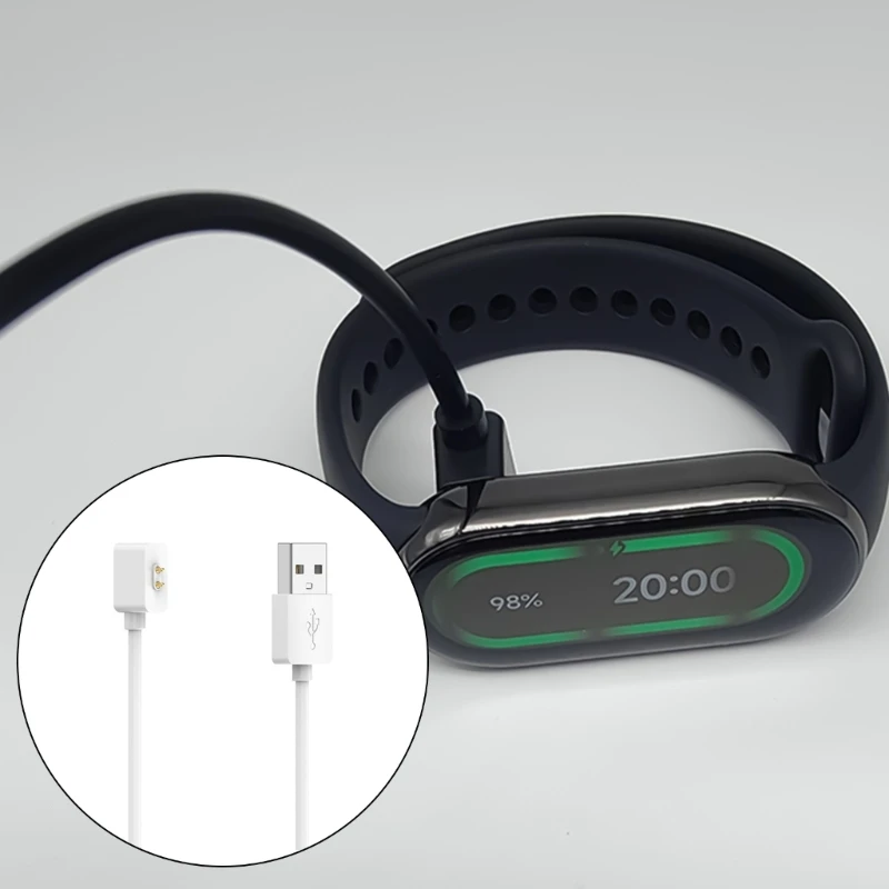 밴드 9/8 스마트 워치 고 효율 도킹 라인 교체 충전기 코드 와이어 K1KF 용 자기 충전 케이블 코드