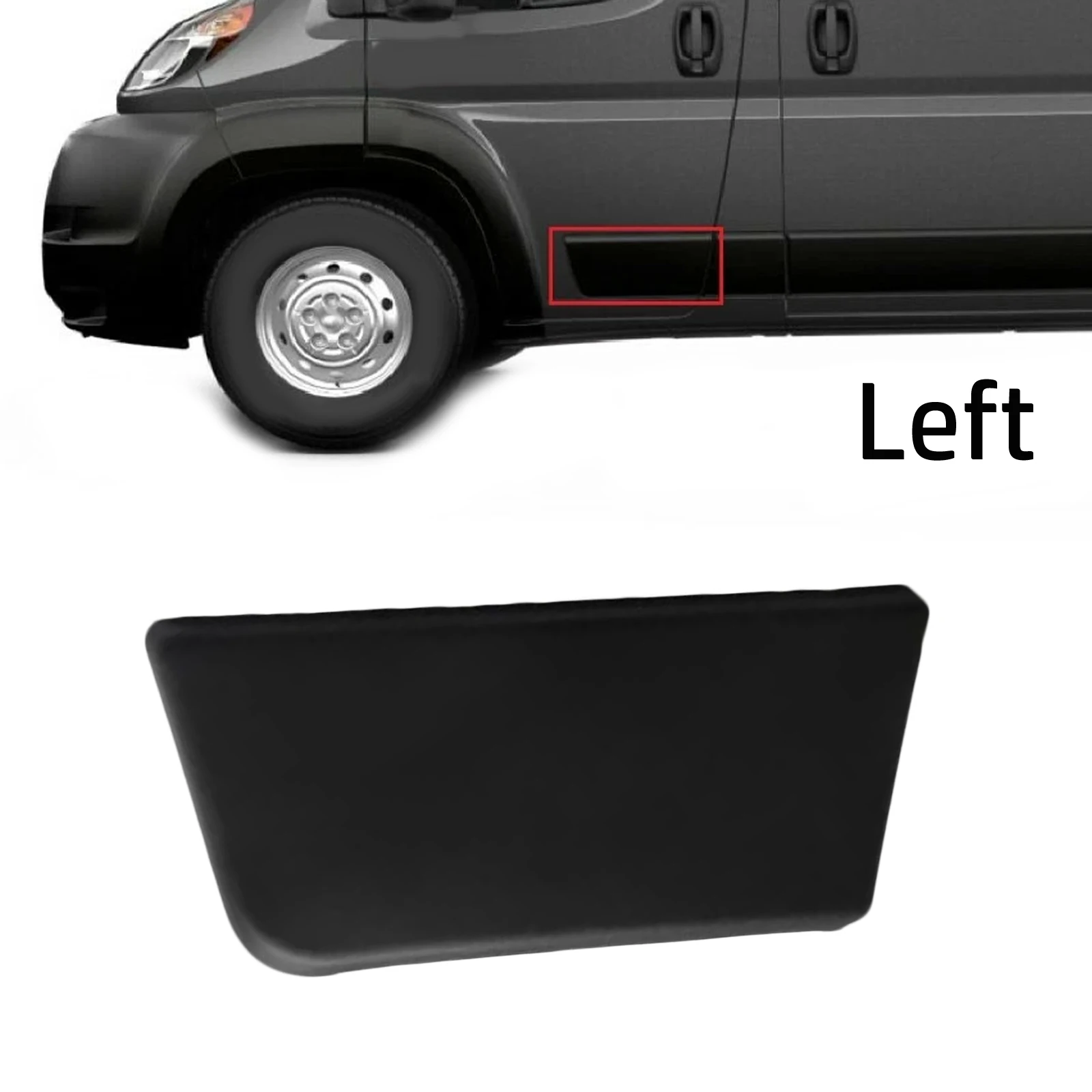 

2019-2024 Molding Left Front Door Trim Vehicle Repair Automotive Door Trim Direct Replacement Part For ProMaster Vehicles