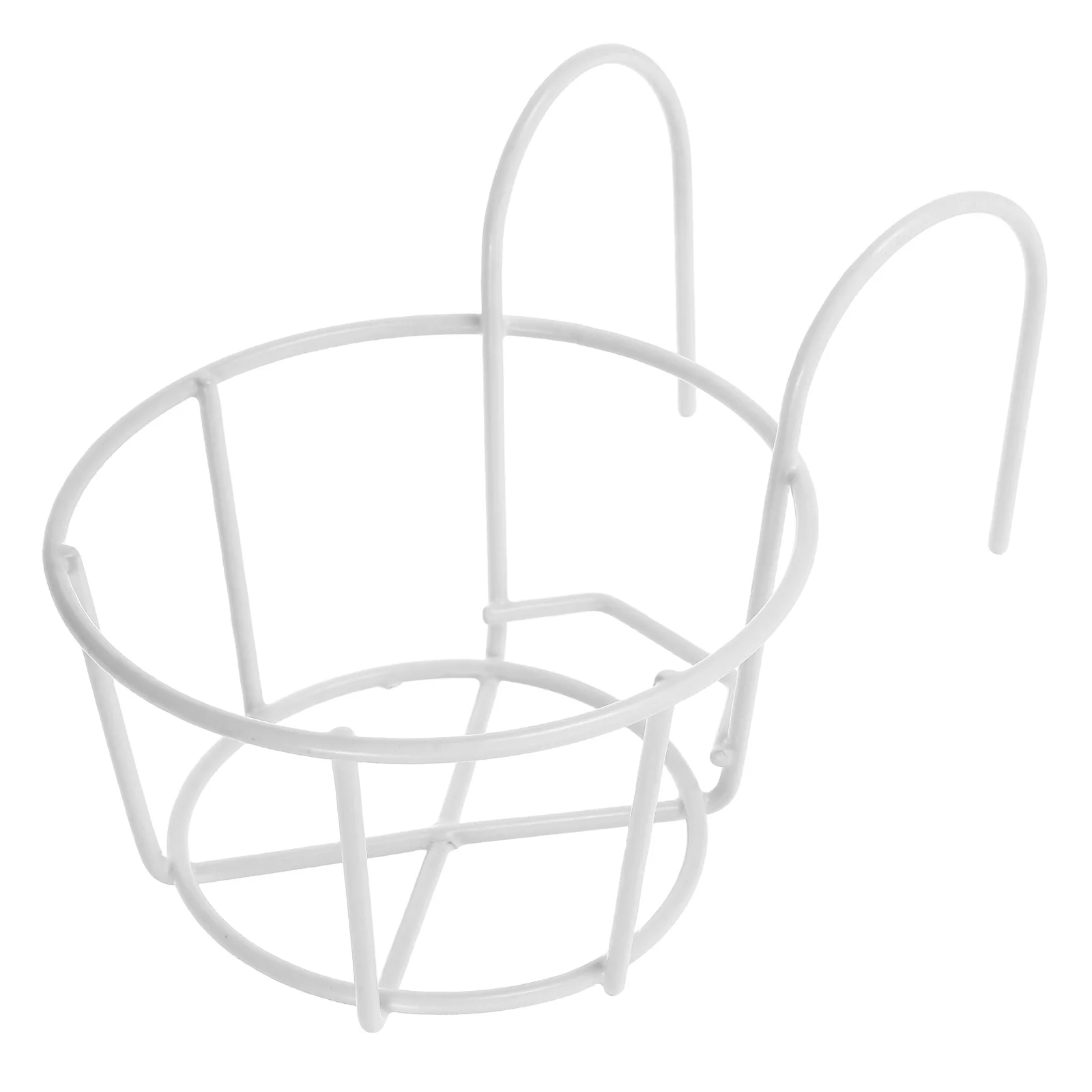 Mangiatoia per fieno in metallo per piccoli animali Gabbia per fieno per conigli Porta erba sospeso per porcellini d'India e conigli Contenitore per fieno da 12 cm