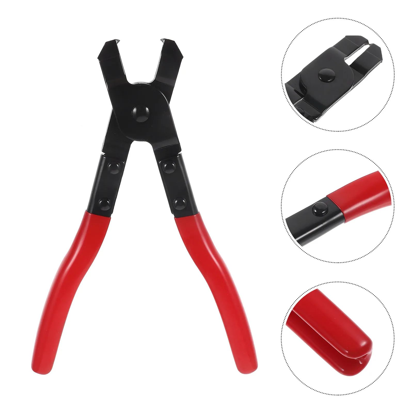 

Boot Clamp Pliers Sturdy Steel Axle Boot Repair Kit Includes Clamp Pliers Hose Clamps Ball Joint Separator Car Supply