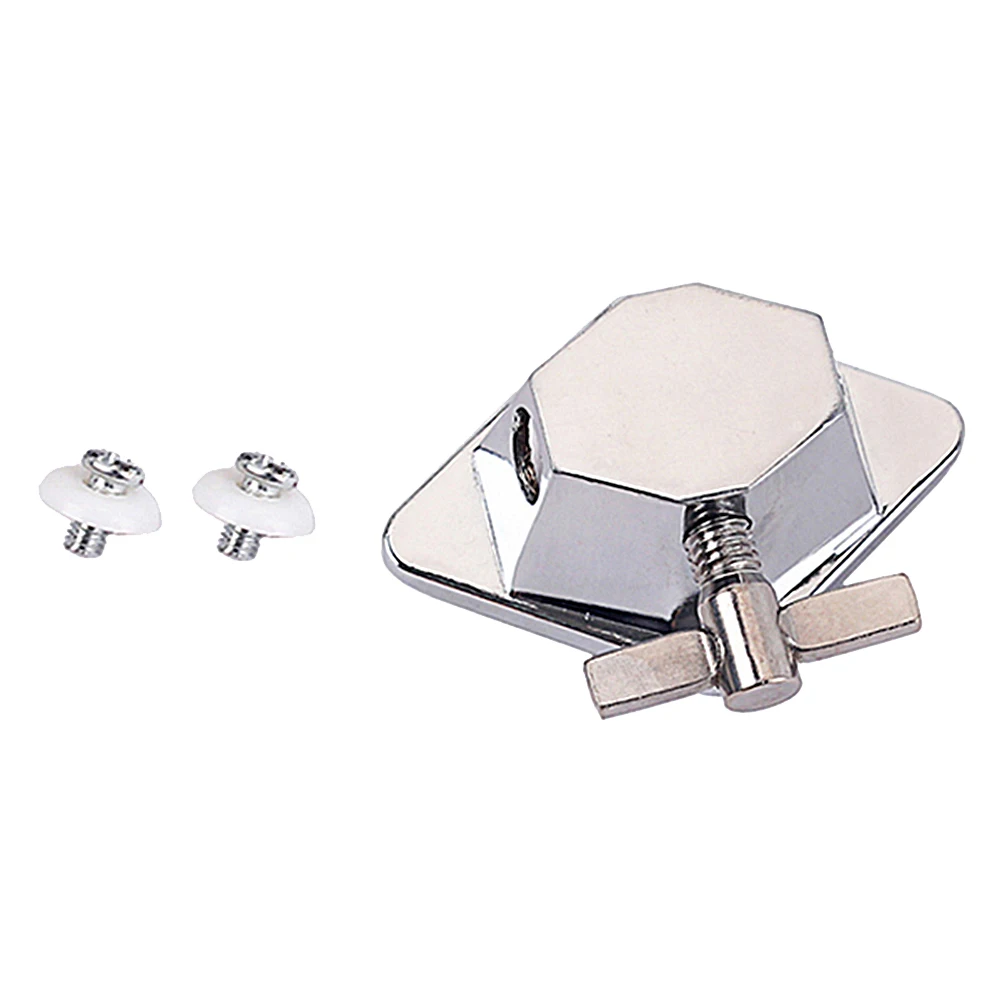 

Floor Tom Bracket Durable Metal Drum Set Part Silver Lightweight Easy Carry and Use Floor Tom Leg Bracket Drum Set Part