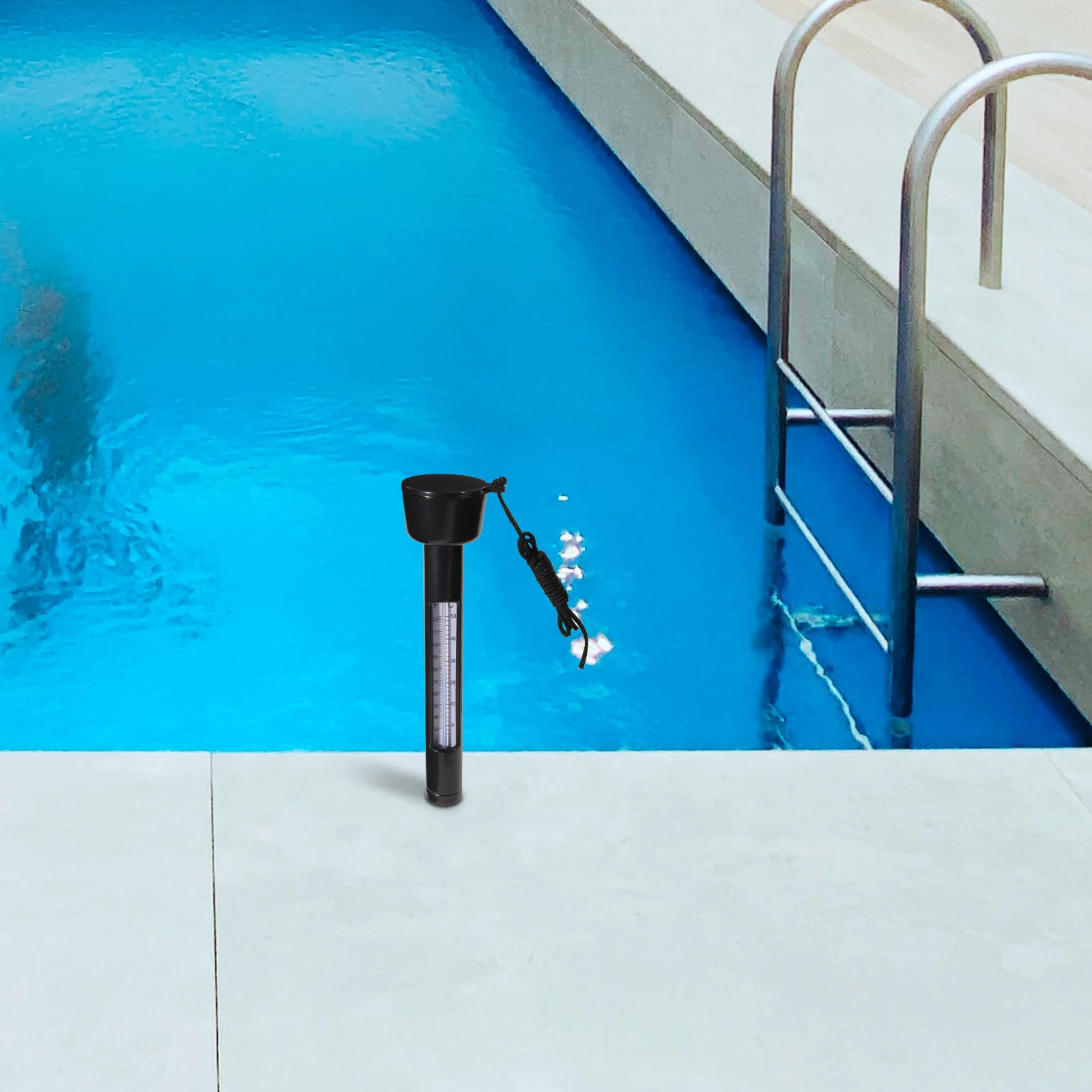 

1pcs Pool Temperature Thermometer Floating Water Measuring Tool For Swimming Pool Fishpond Bathtub Ice Bath Spa Hot Tub Indoor