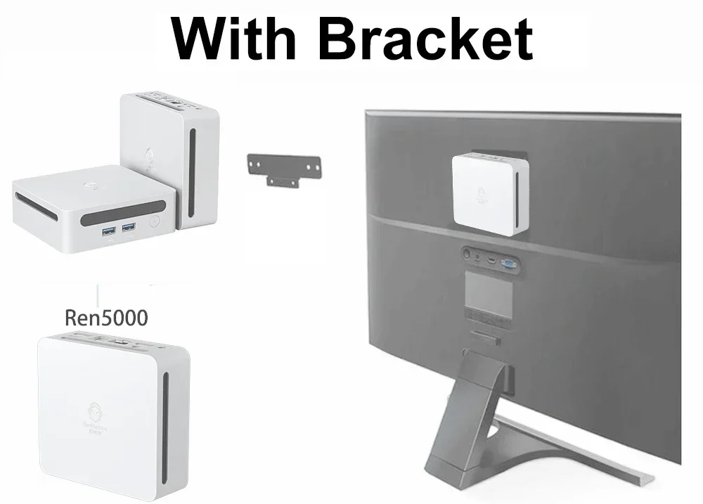 كمبيوتر صغير Ryzen 7 5800H/5800U/4800H/Ryzen 3 7330U كمبيوتر صغير Windows 11 Pro 16GB 512GB SSD WIFI6 BT5.2 سطح المكتب كمبيوتر صغير ألعاب الكمبيوتر