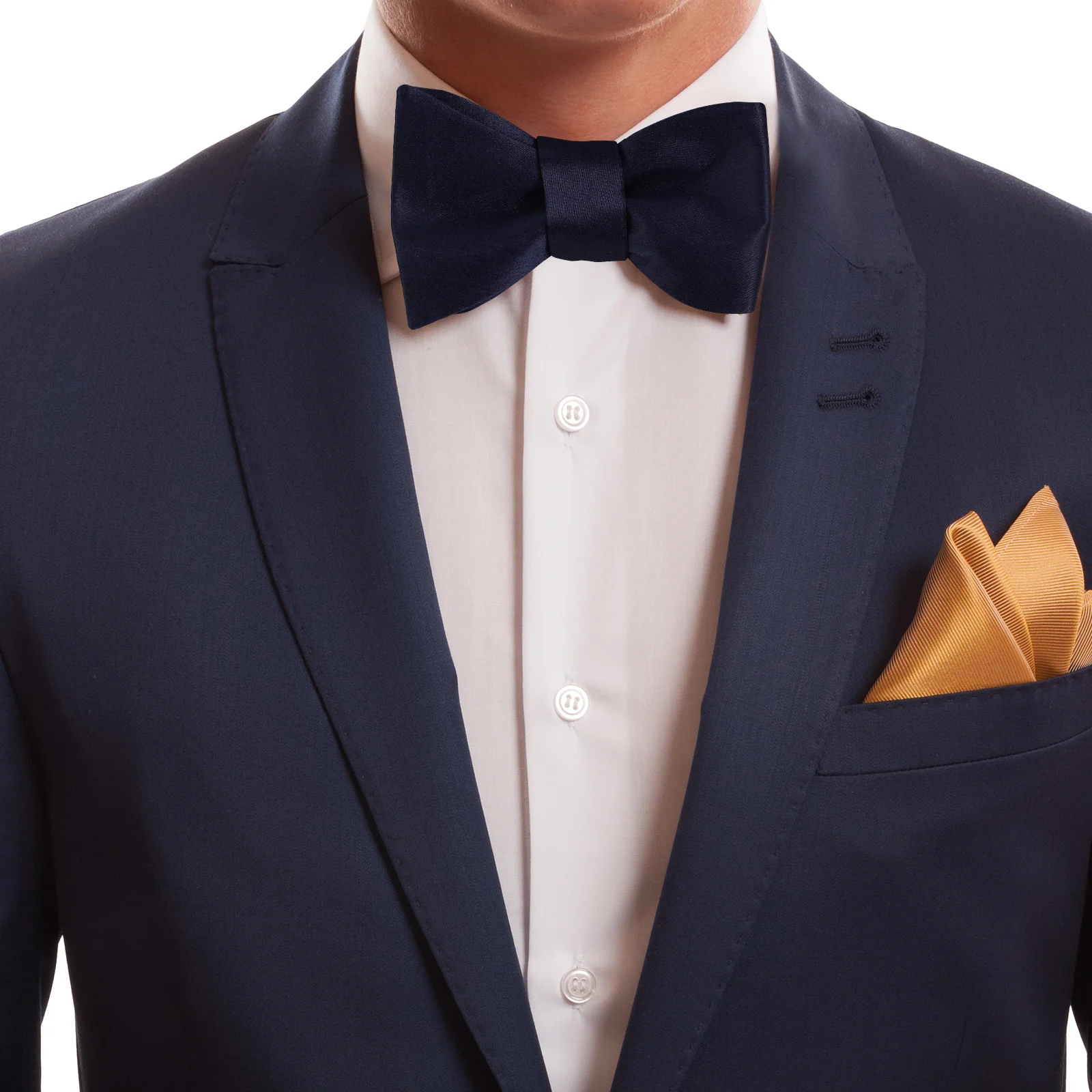 

1Set Self Tie Bow Tie Men's Solid Color Necktie for Weddings Formal Events Business Suit Accessories Bowties Men