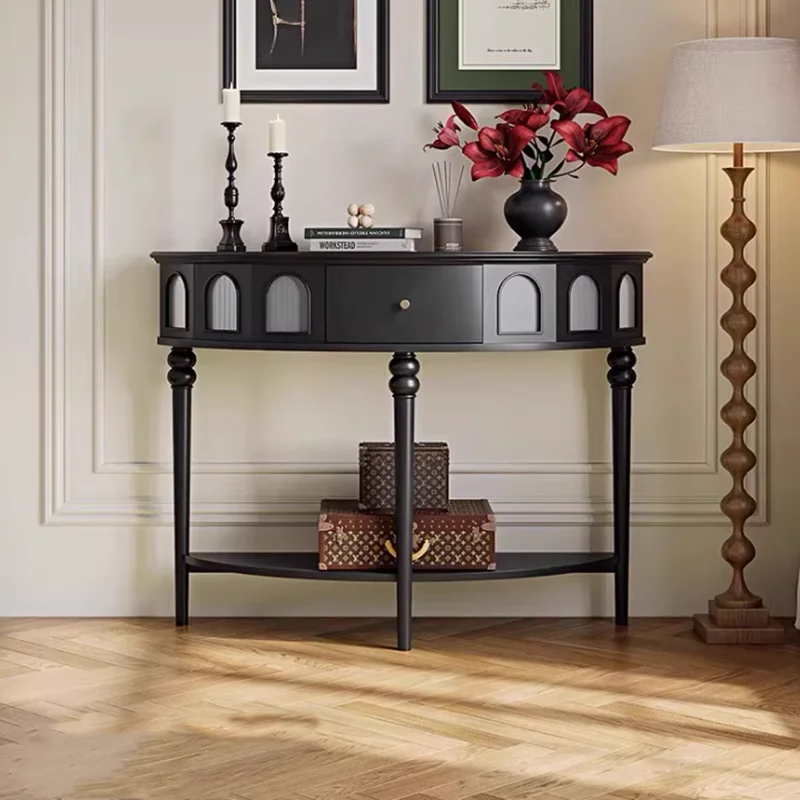 

Luxury Vintage Console Table Nordic Drawer Trendy Premium Console Table Design Storage Tisch Wohnzimer Living Room Furniture