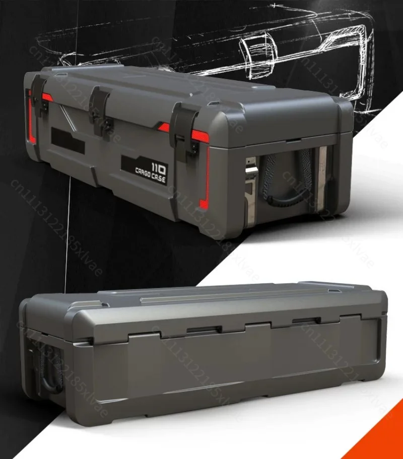 Roof equipment box Car storage box Roof waterproof storage Protection Fishing rod Equipment protection