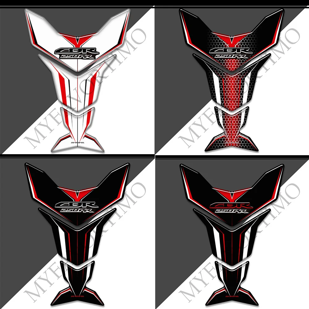 

Stickers For Honda CBR 250 RR 250RR CBR250RR HRC Decals Fuel Oil Kit Knee Fish Bone Tank Pad Protection Fireblade Fairing Fender