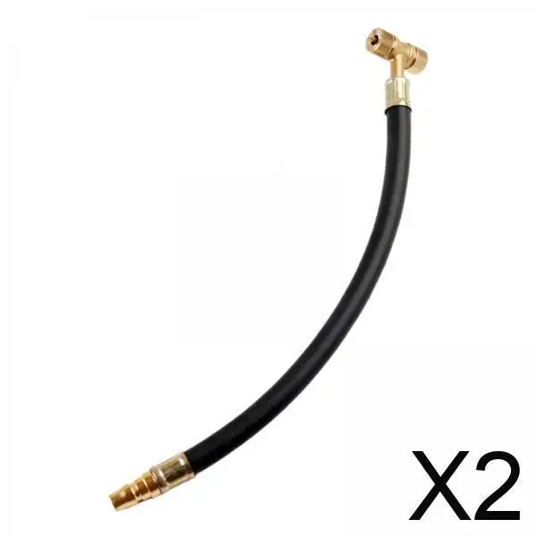 

Портативный адаптер для шланга для накачивания шин, резиновый разъем для воздушного насоса из сплава, гибкий удлинитель для транспортных средств, велосипедов, мотоциклов