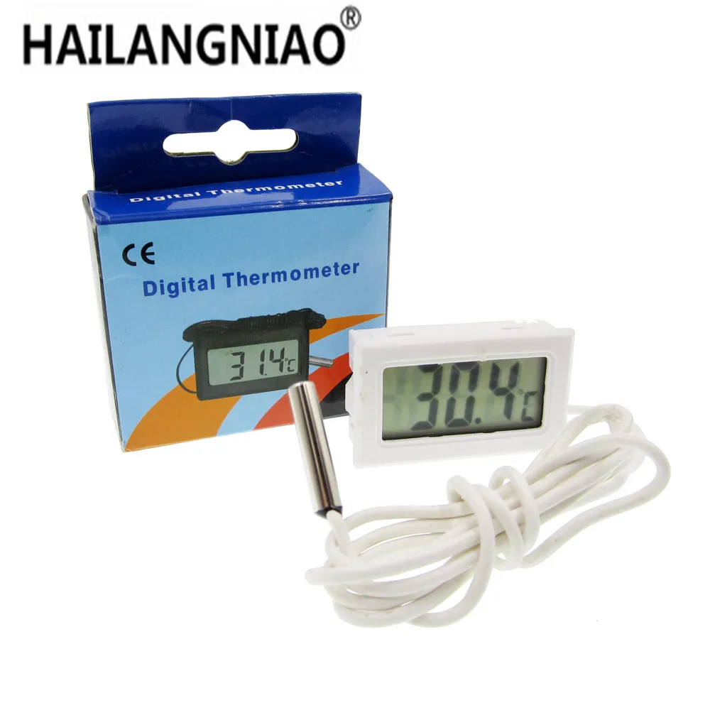 ميزان الحرارة الرقمي أدوات ميزان حرارة السيارة الإلكترونية الرطوبة الرطوبة مقياس الحرارة الاستشعار البيرومتر الحرارة