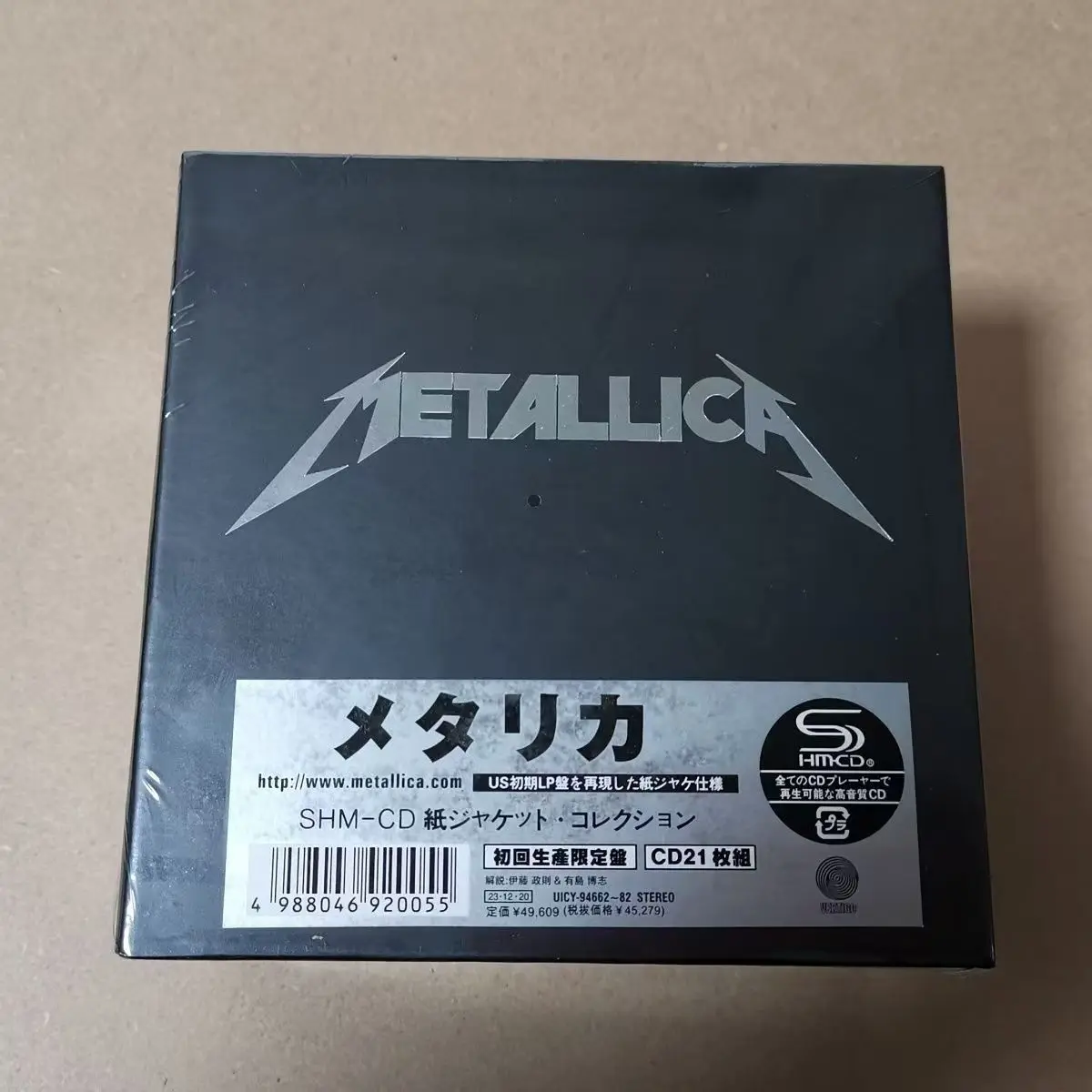 Thrash Metal Heavy Metal Rock band James Hetfield Music CD The Complete Box Set Album 21pcs Music Record Cosplay Soundtracks Box