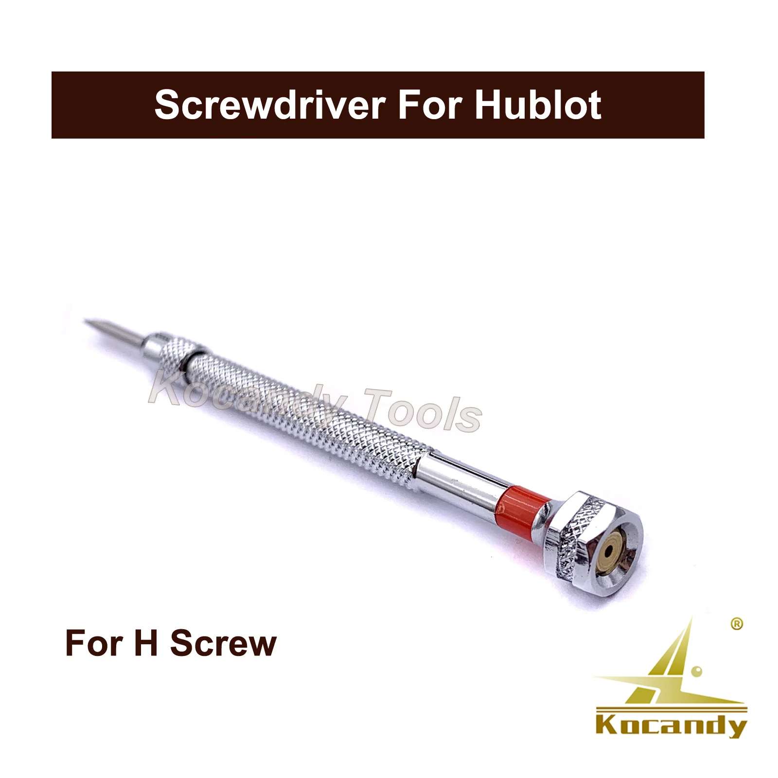 Destornillador de reloj para Hublot de tornillo en H, correa de banda de bisel de 1,0mm, hoja de tamaño pequeño