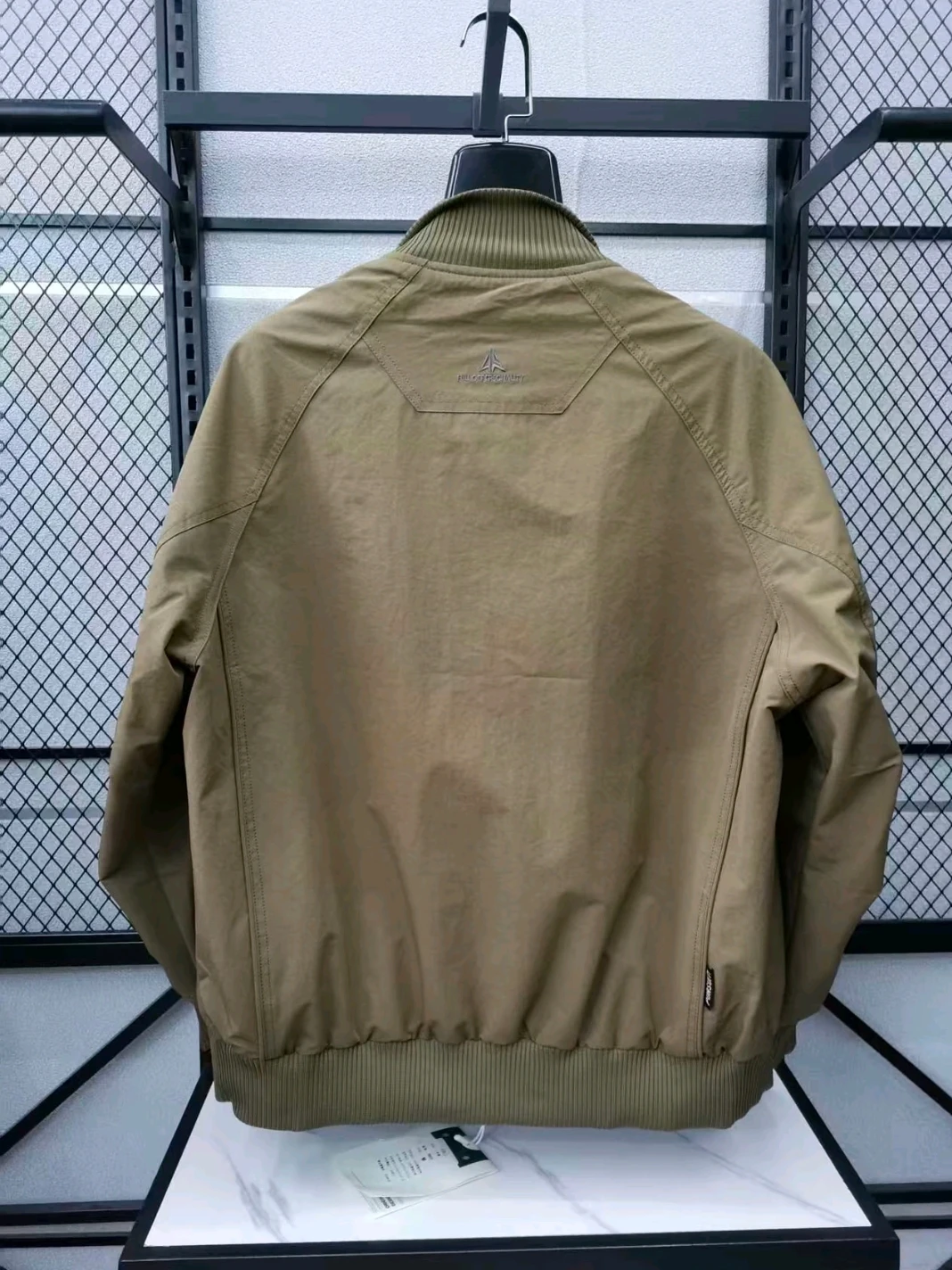 

Fall Men's New Casual Stand Collar Jaet High Quali Faion Versatile Busin European Sle Premium Feel Stand Fit