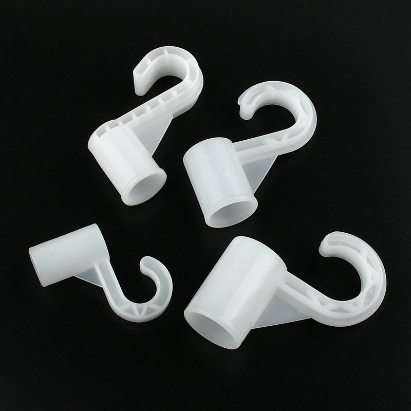 2-12Pcs Plastic Thickening Hook For Suit Locker Shelf Wardrobe Hook Fittings DIY Party Supplies Children Tent Game Room Joints