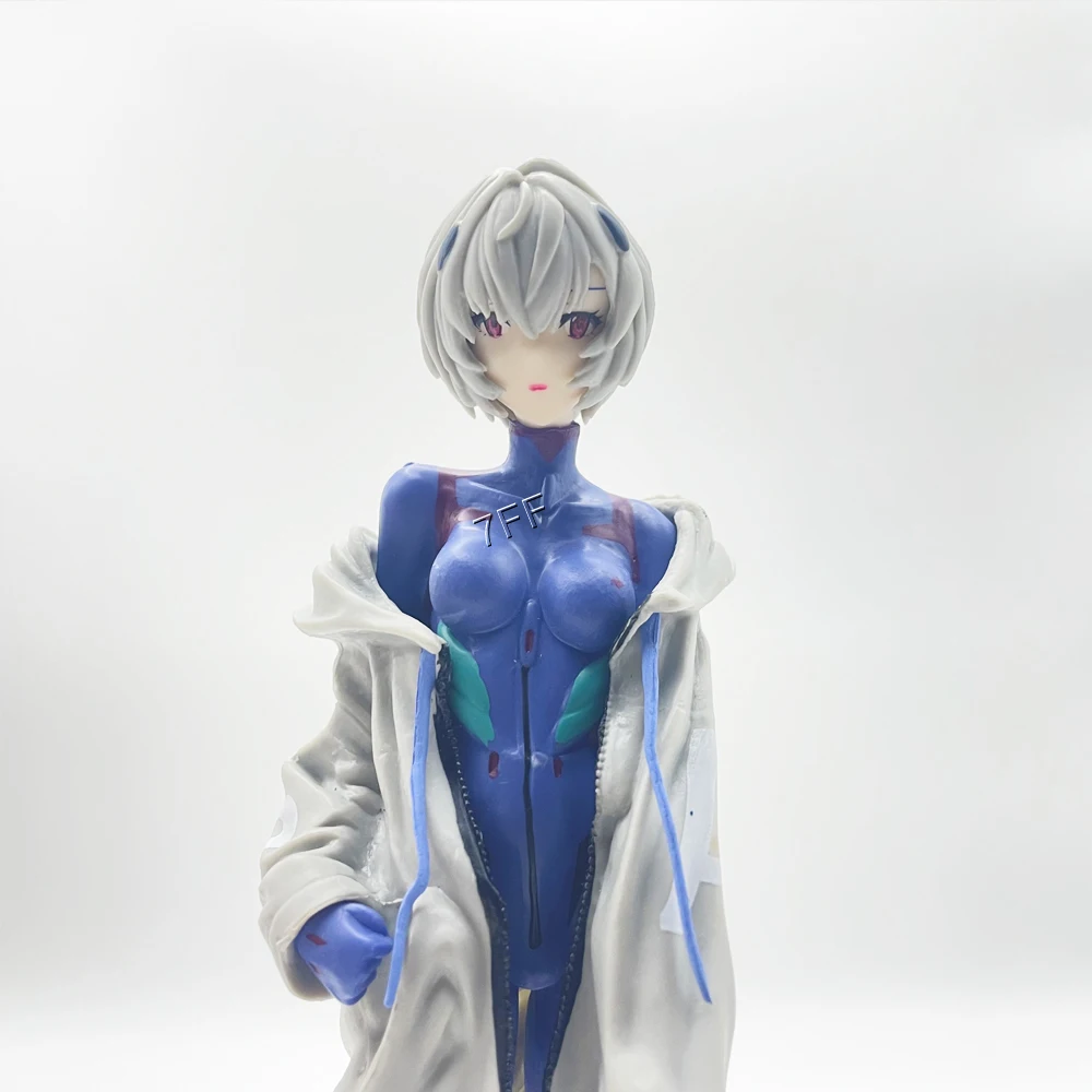 Neon Genesis Evangelion 20Cm Ayanami Rei Anime Figure Sexy Girl Action Figure PVC Model GK Gifts Collectible Figurines for Kids