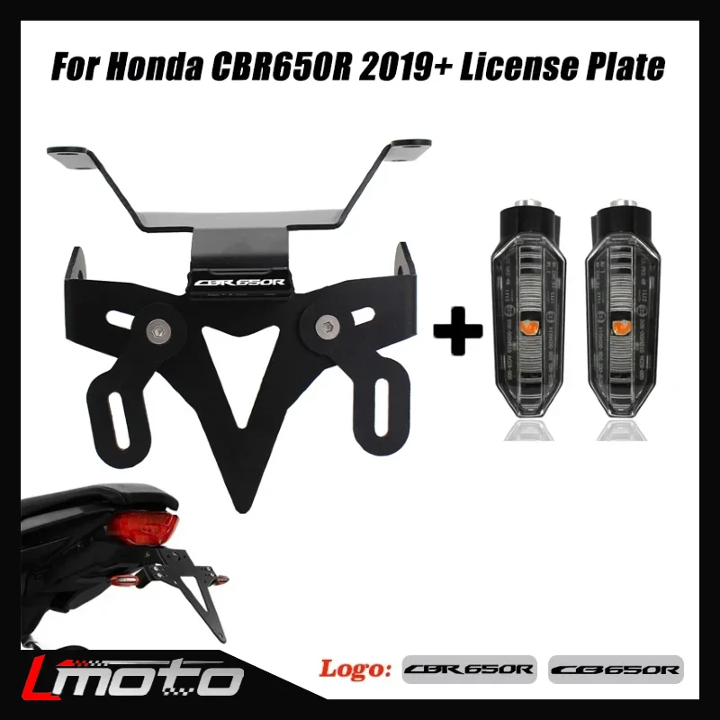

Motorcycle tail neat mudguard license plate holder suitable for Honda CB650R CBR650R CBR650R CB CBR 650R 650 2019 2020