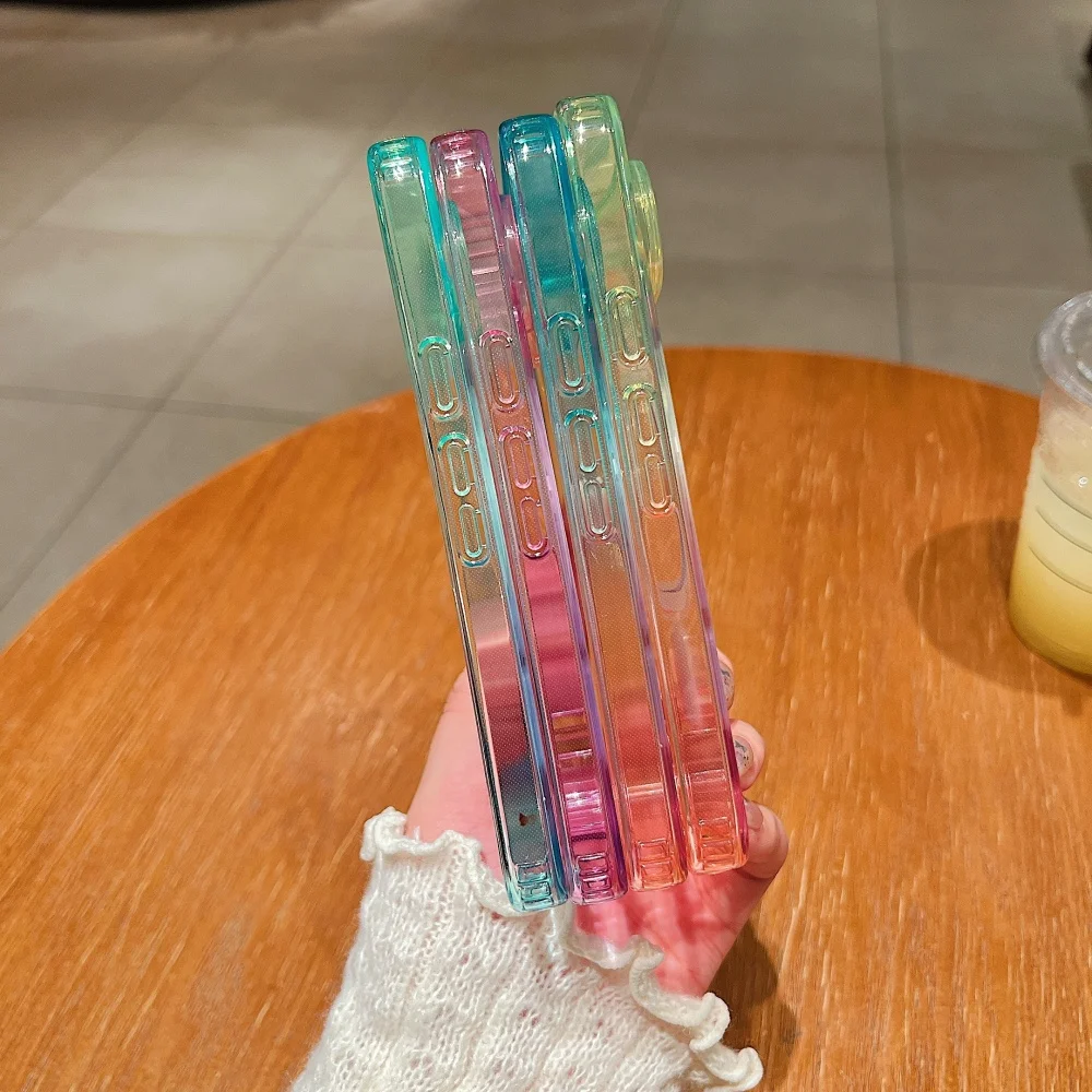 حافظة لهاتف جوجل بيكسل 10 برو متدرجة ملونة لهاتف ماجسيف حافظة هاتف مغناطيسية لهاتف جوجل بيكسل 10 غطاء شحن لاسلكي شفاف #2