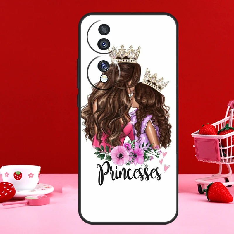 Baby Mom Girl Queen Case For Honor Magic 6 5 Pro 50 70 90 Lite X6 X7 X8 X9 X6a X7a X8a X9a X8b X9b Back Cover